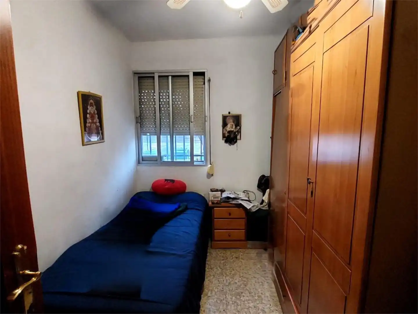 Bedroom of Flat for sale in Sevilla  with Air Conditioner, Heating and Furnished