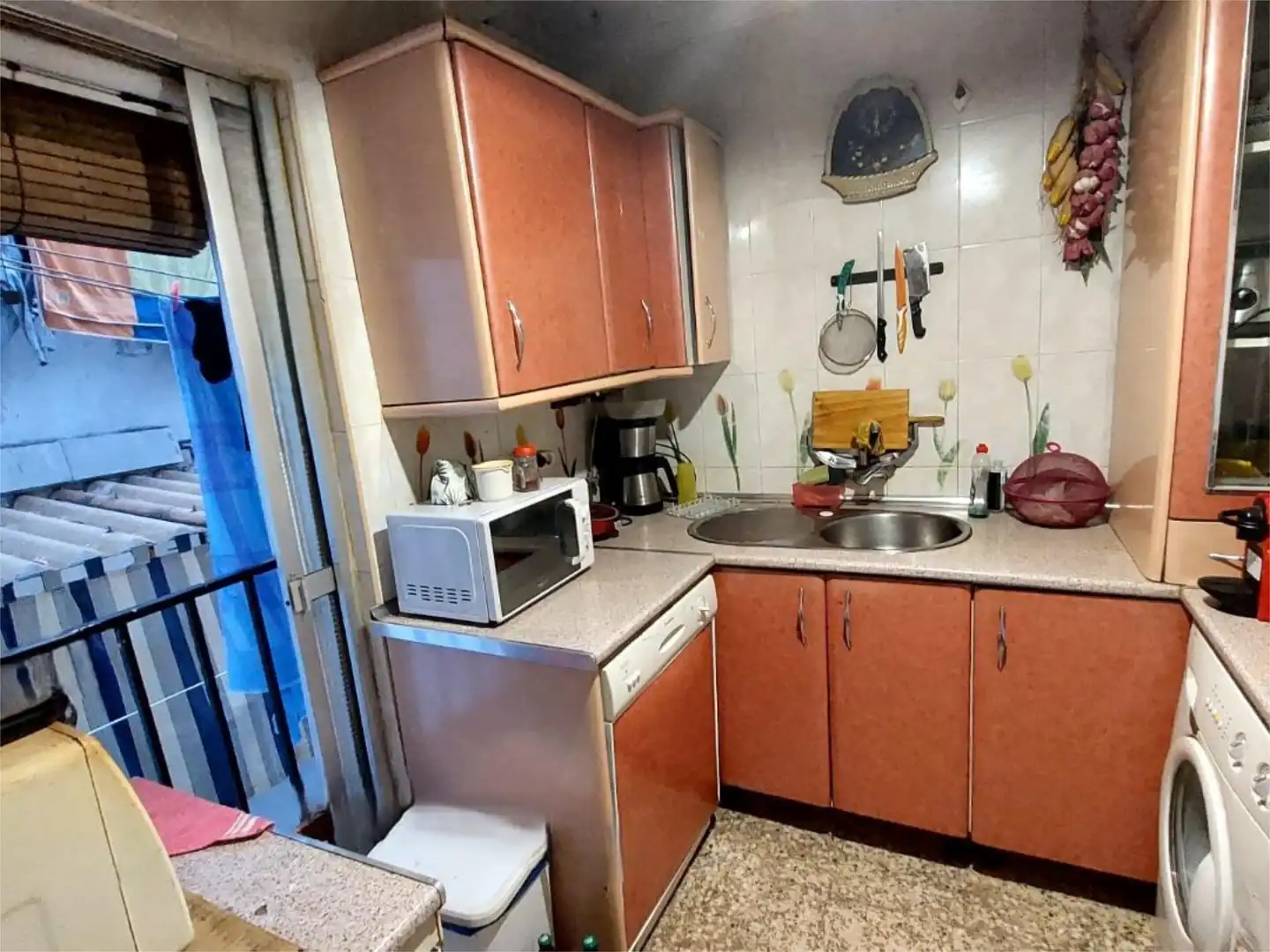 Kitchen of Flat for sale in Sevilla  with Air Conditioner, Heating and Furnished