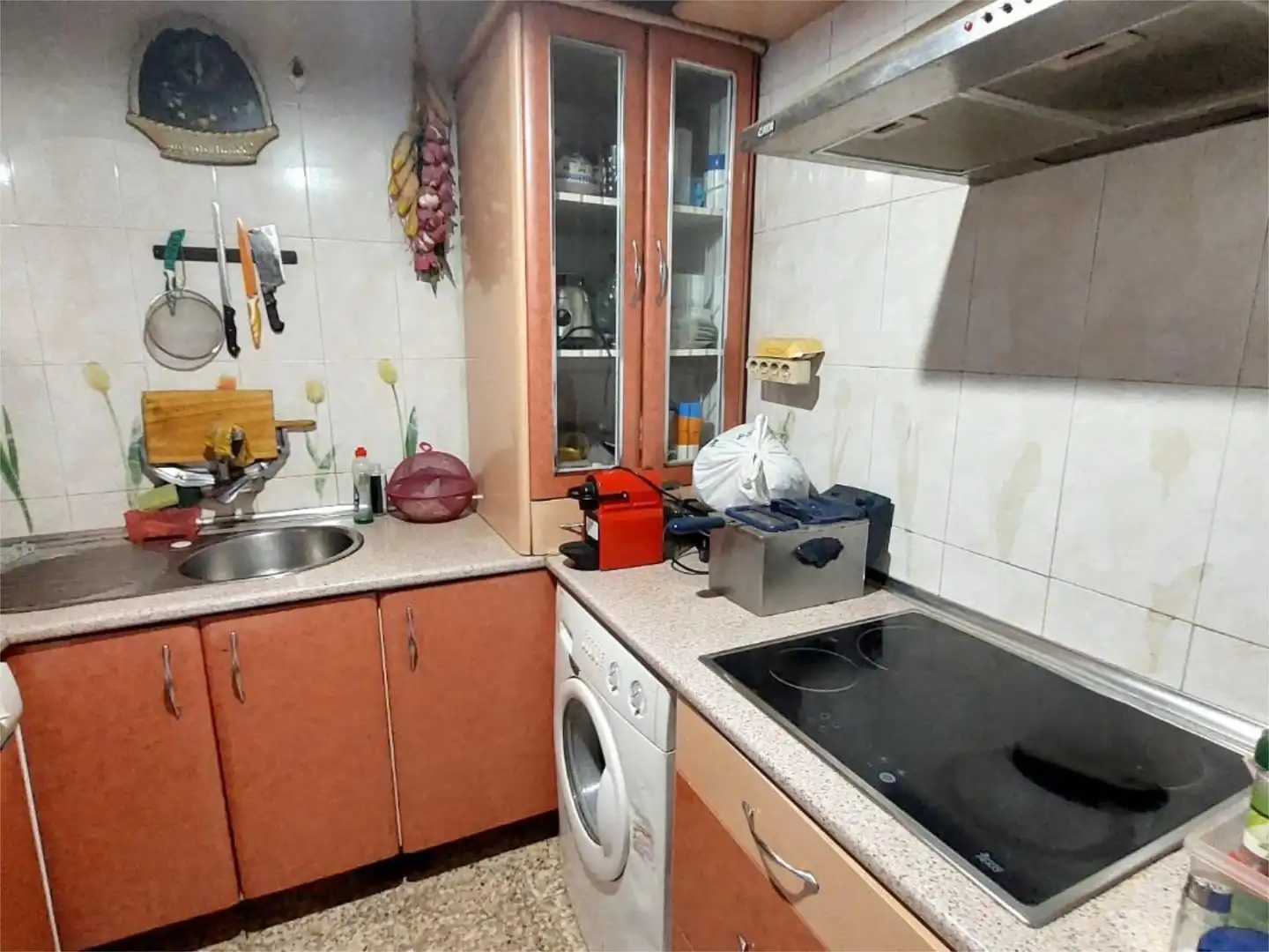 Kitchen of Flat for sale in Sevilla  with Air Conditioner, Heating and Furnished