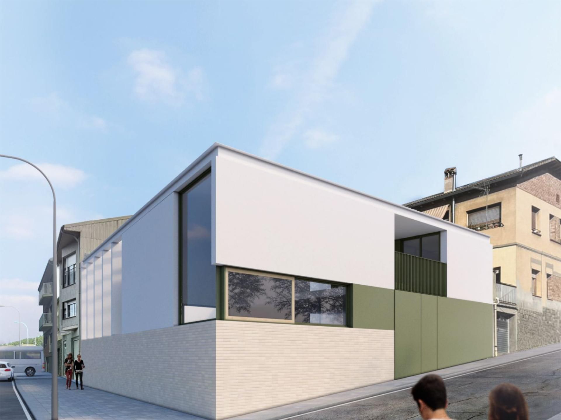 Vista exterior de Casa o xalet en venda en Manlleu