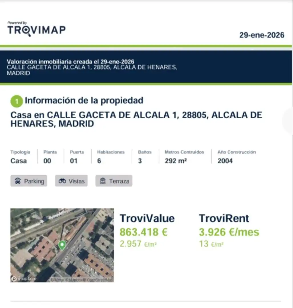 Casa o chalet en venta en Calle Gaceta de Alcalá, 1, Caballería Española Casa o chalet en venta en Alcalá de Henares con Aire acondicionado, Calefacción y Terraza