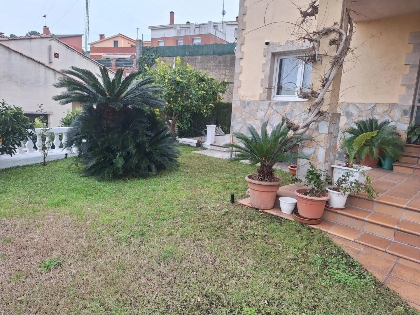 Garden of Houses for sale in Terrassa  with Air Conditioner, Terrace and Balcony