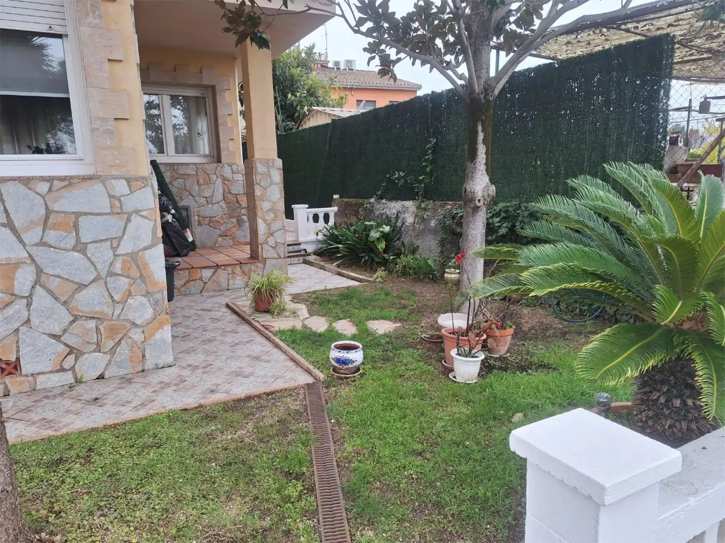 Garden of Houses for sale in Terrassa  with Air Conditioner, Terrace and Balcony