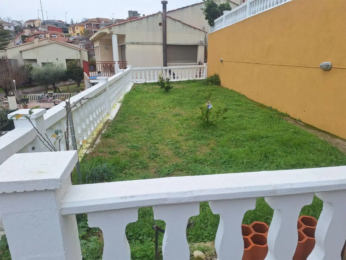 Garden of Houses for sale in Terrassa  with Air Conditioner, Terrace and Balcony