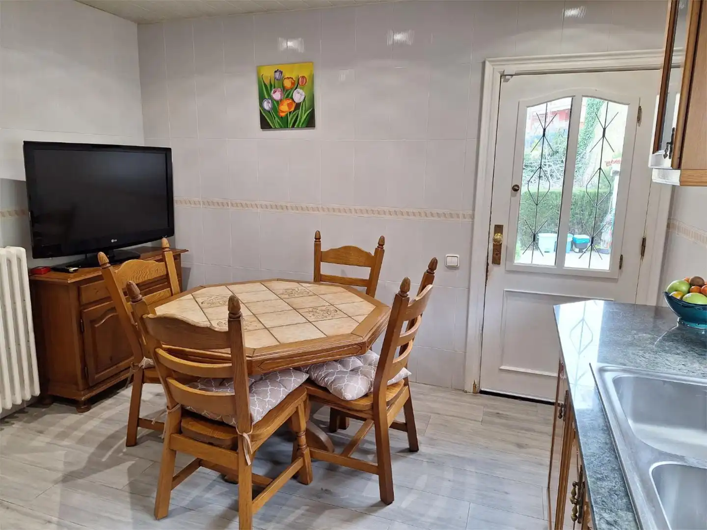 Dining room of Houses for sale in Terrassa  with Air Conditioner, Terrace and Balcony