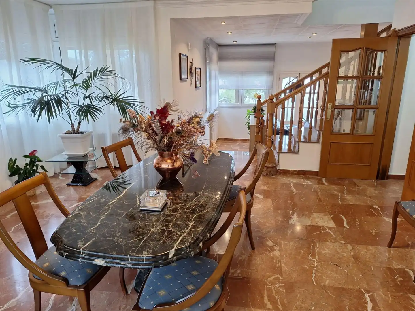 Dining room of Houses for sale in Terrassa  with Air Conditioner, Terrace and Balcony
