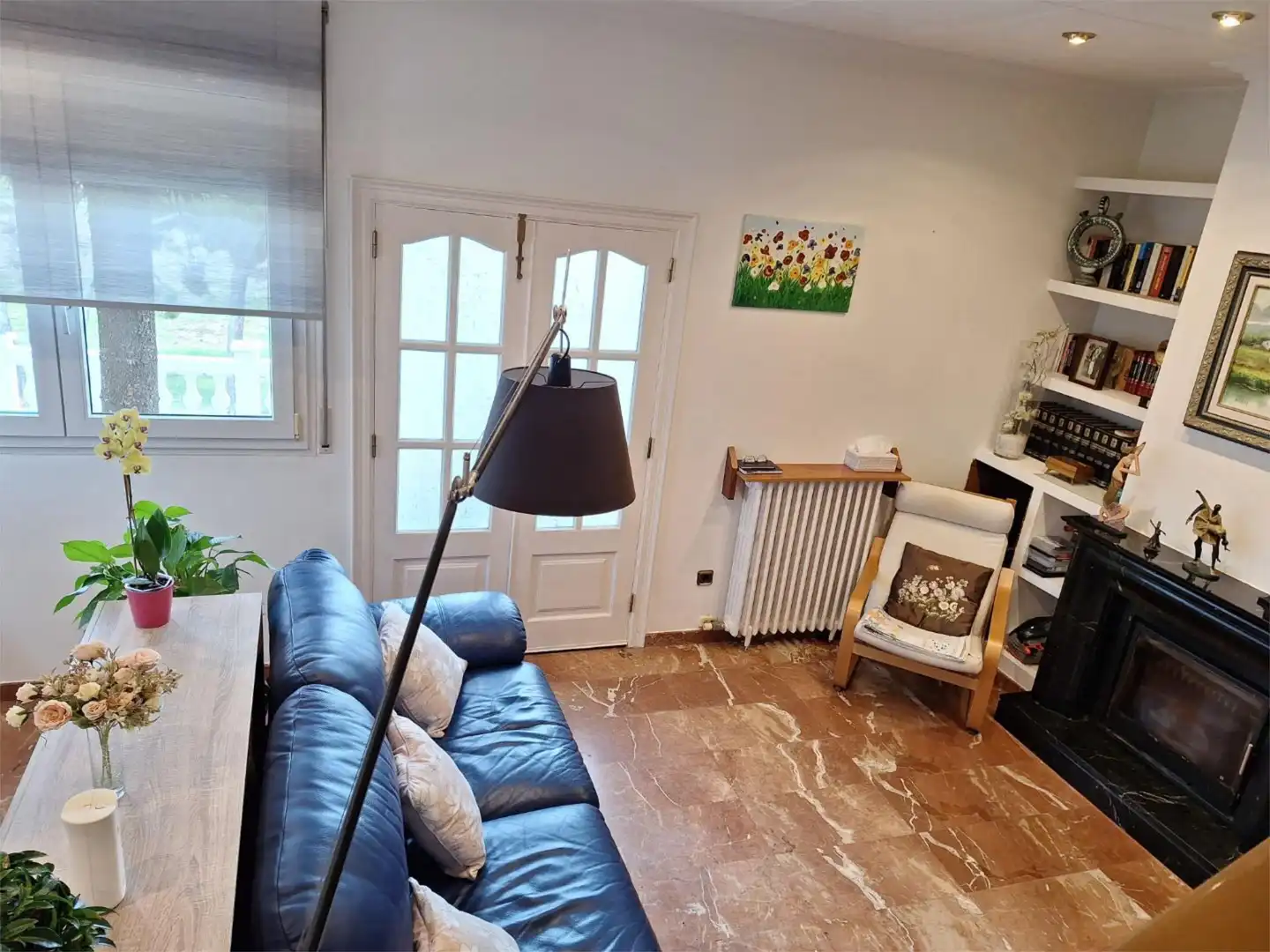 Living room of Houses for sale in Terrassa  with Air Conditioner, Terrace and Balcony