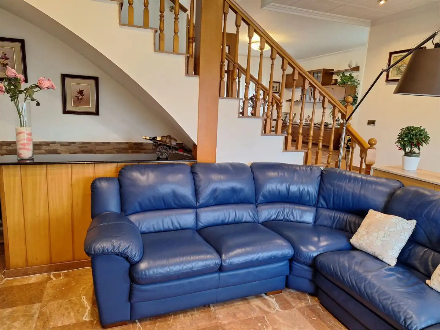 Living room of Houses for sale in Terrassa  with Air Conditioner, Terrace and Balcony