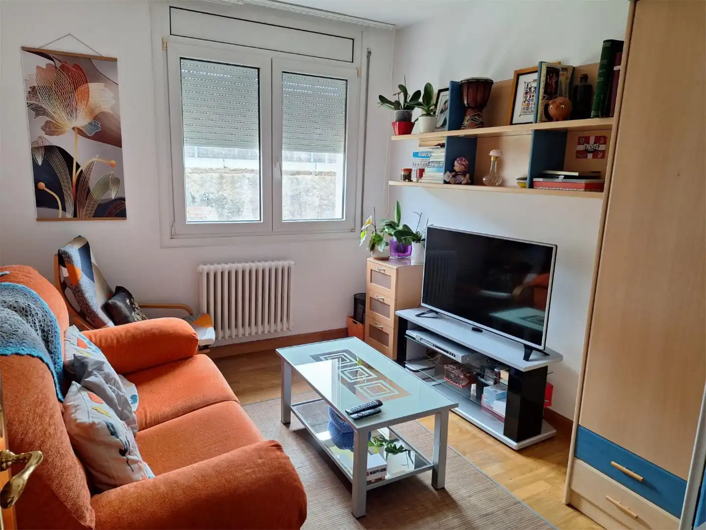 Living room of Houses for sale in Terrassa  with Air Conditioner, Terrace and Balcony