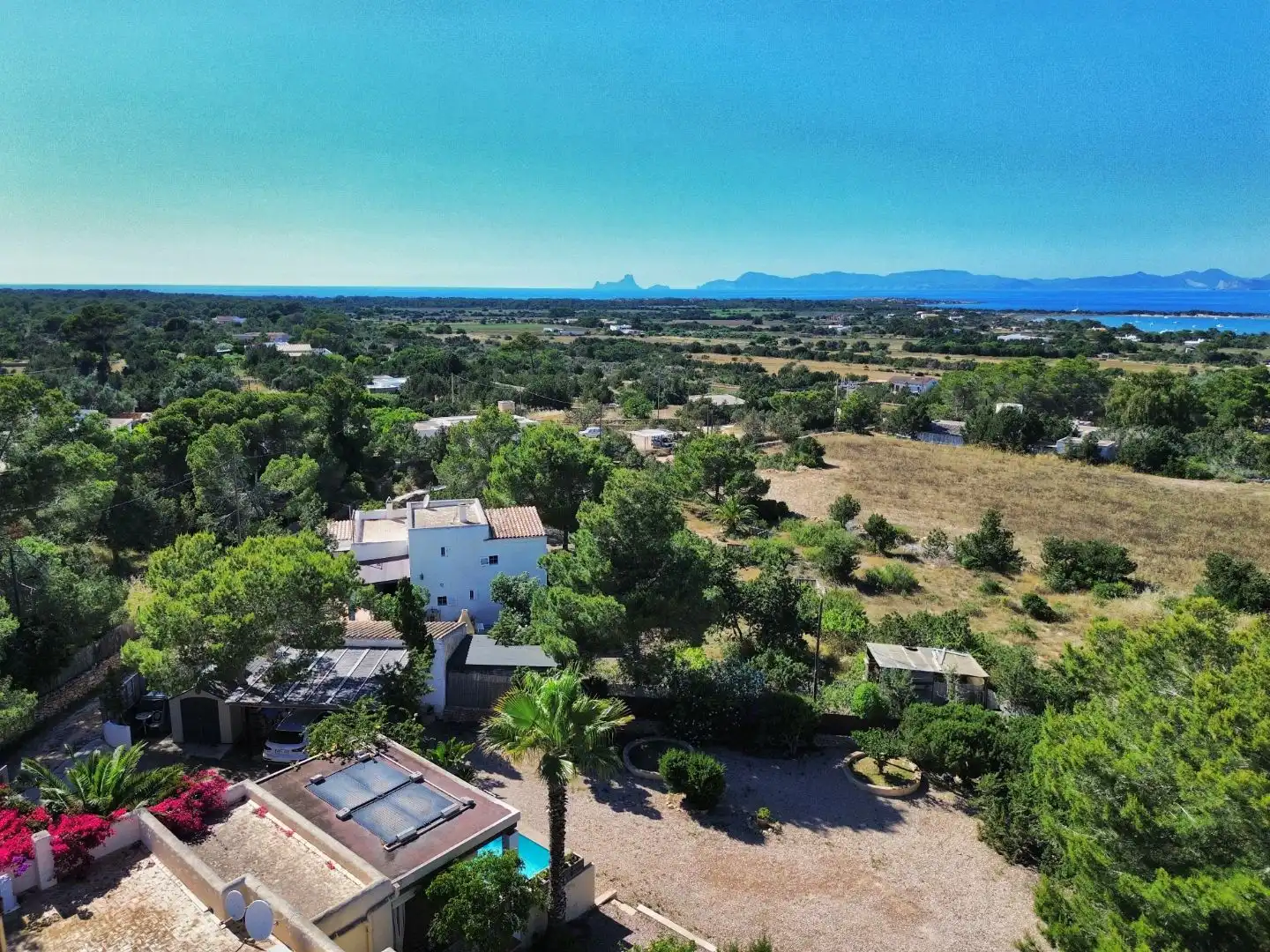 Vista exterior de Piso en venta en Formentera con Aire acondicionado, Calefacción y Jardín privado