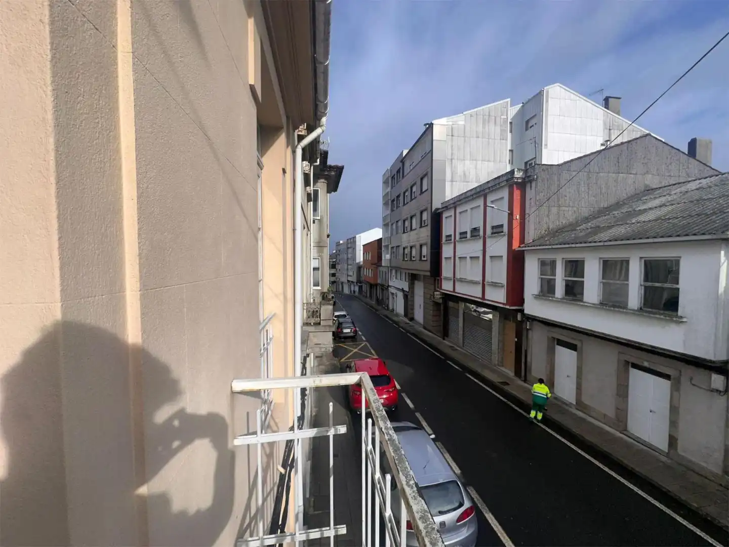 Vista exterior de Casa adosada en venda en A Estrada  amb Jardí privat, Moblat i Balcó