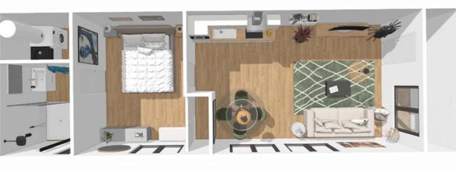 Bedroom of Apartment for sale in Vilagarcía de Arousa