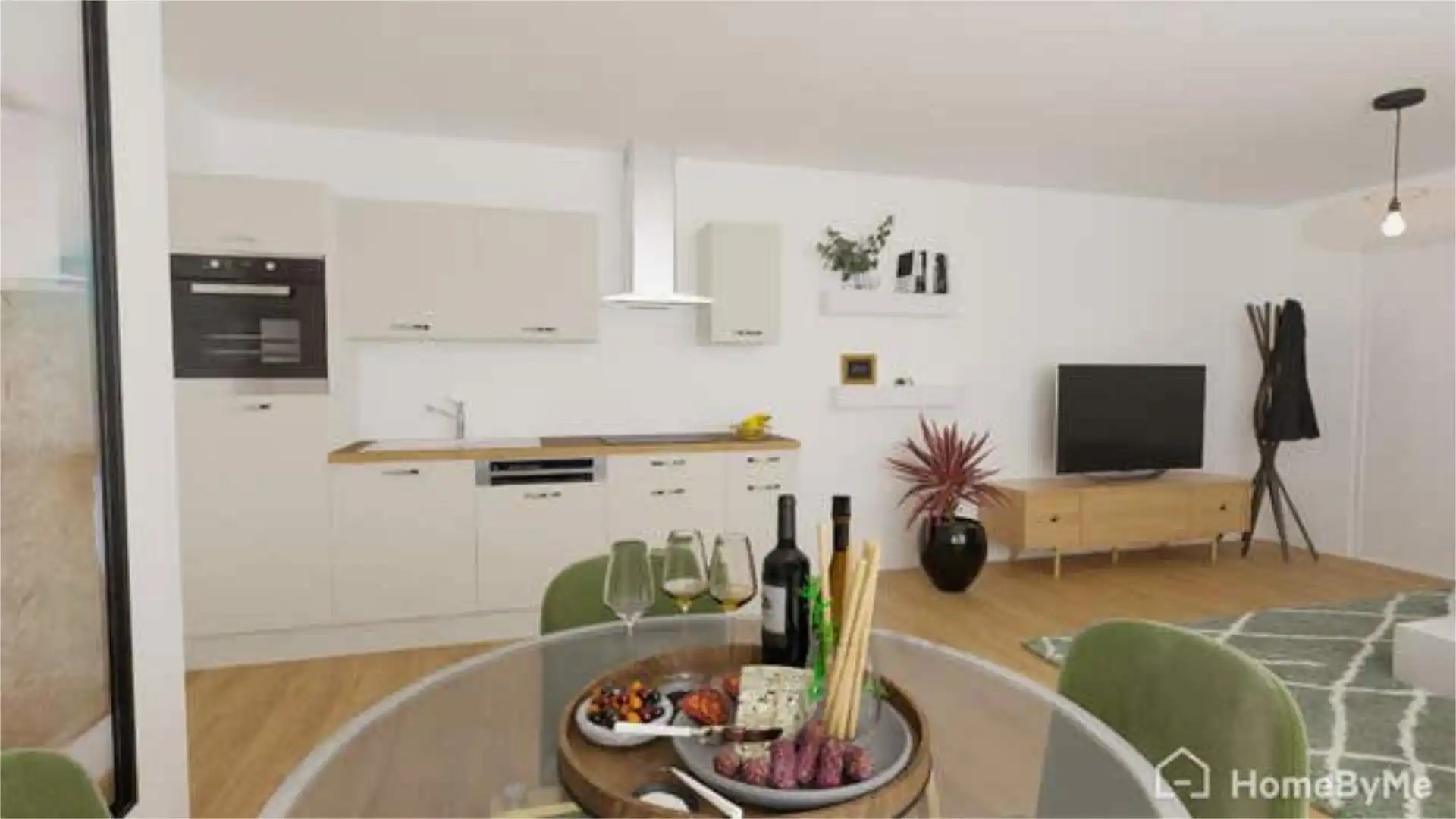 Apartamento en venta en Arealonga Cocina de Apartamento en venta en Vilagarcía de Arousa con Calefacción