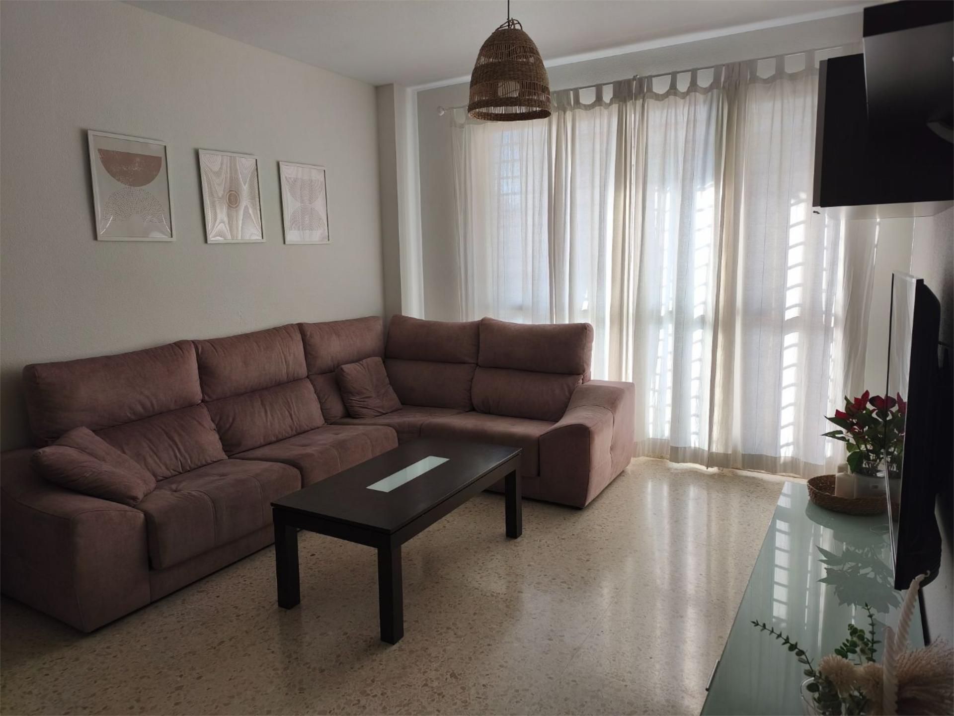 Sala d'estar de Pis en venda en  Sevilla Capital amb Aire condicionat, Terrassa i Traster