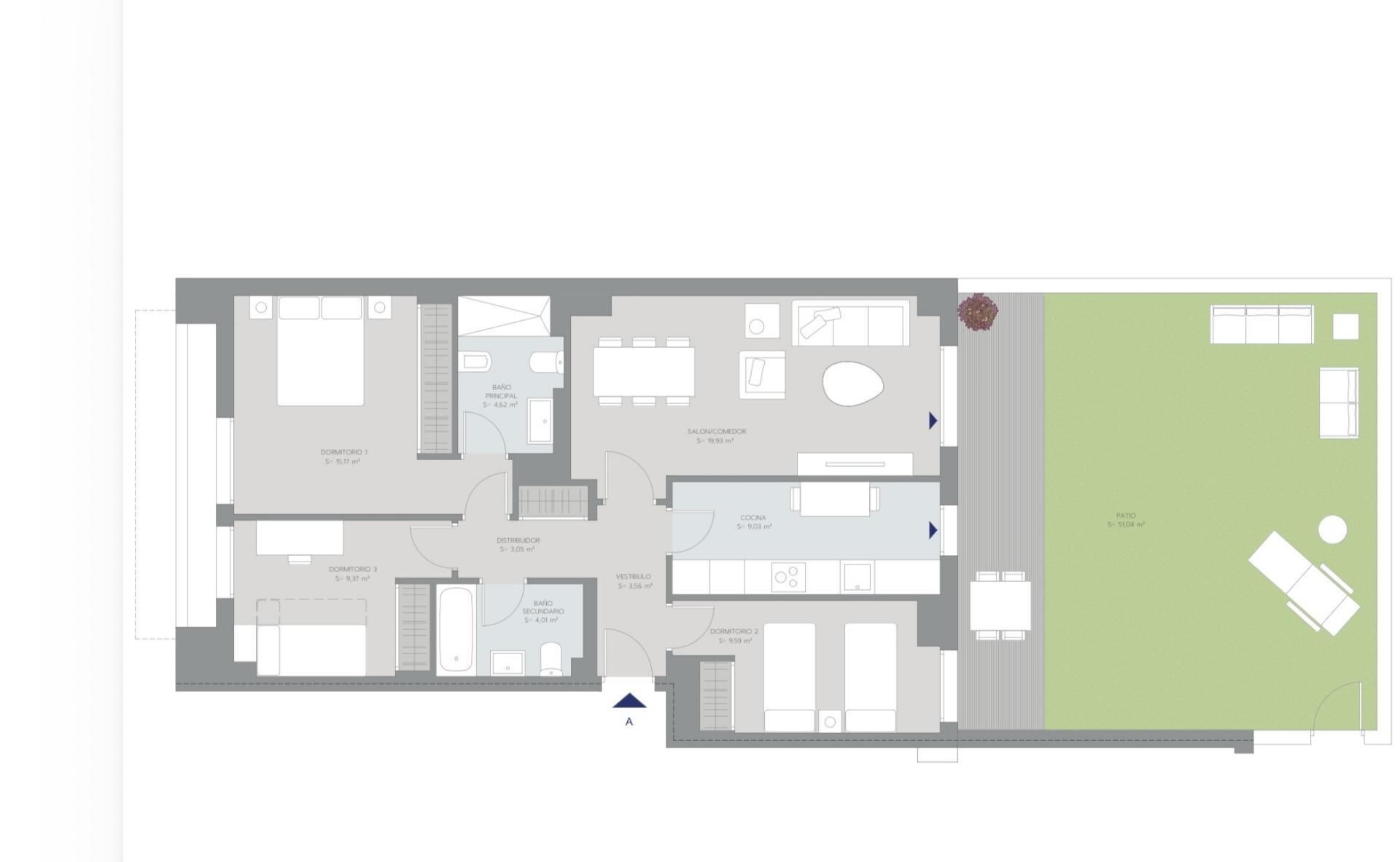 Pis en venda en Valladolid Capital amb Calefacció, Jardí privat i Parquet