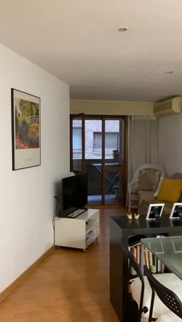 Living room of Flat to rent in  Madrid Capital  with Air Conditioner, Heating and Terrace