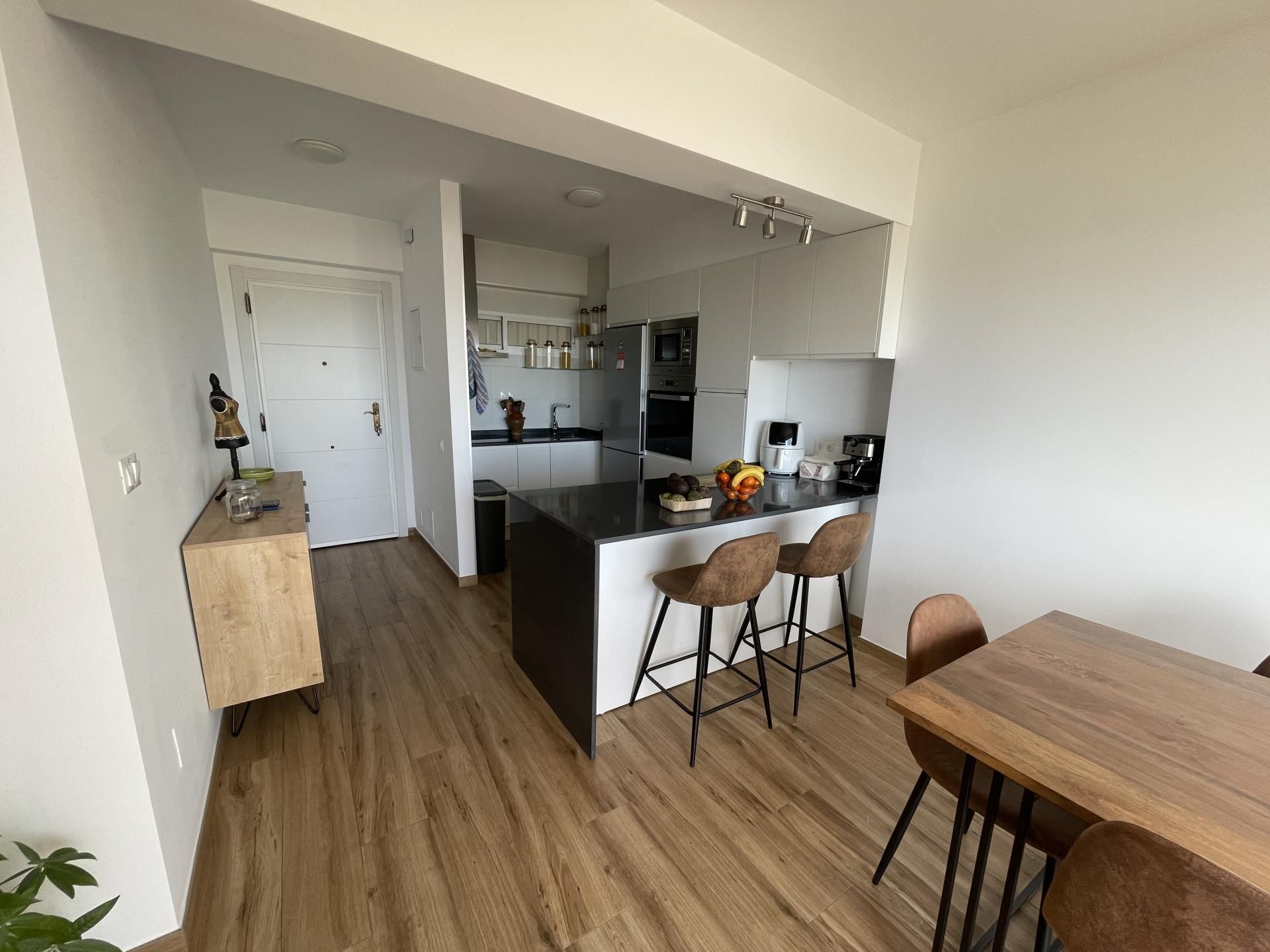 Kitchen of Apartment for sale in Benalmádena  with Air Conditioner, Terrace and Balcony