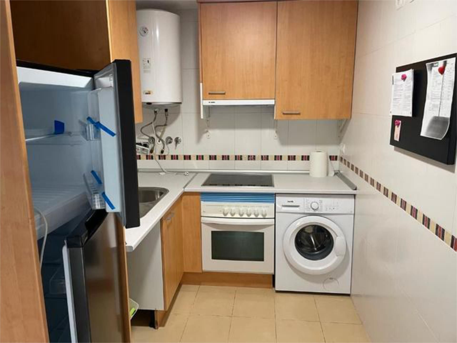 Cocina de Piso en venta en  Madrid Capital con Terraza y Amueblado