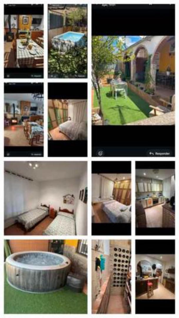 Habitación de Casa adosada en venta en  Madrid Capital con Calefacción, Terraza y Piscina