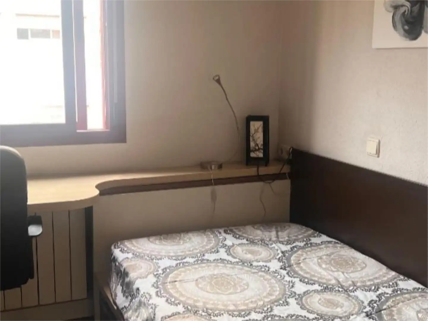 Bedroom of Flat for share in  Madrid Capital  with Heating, Parquet flooring and Swimming Pool