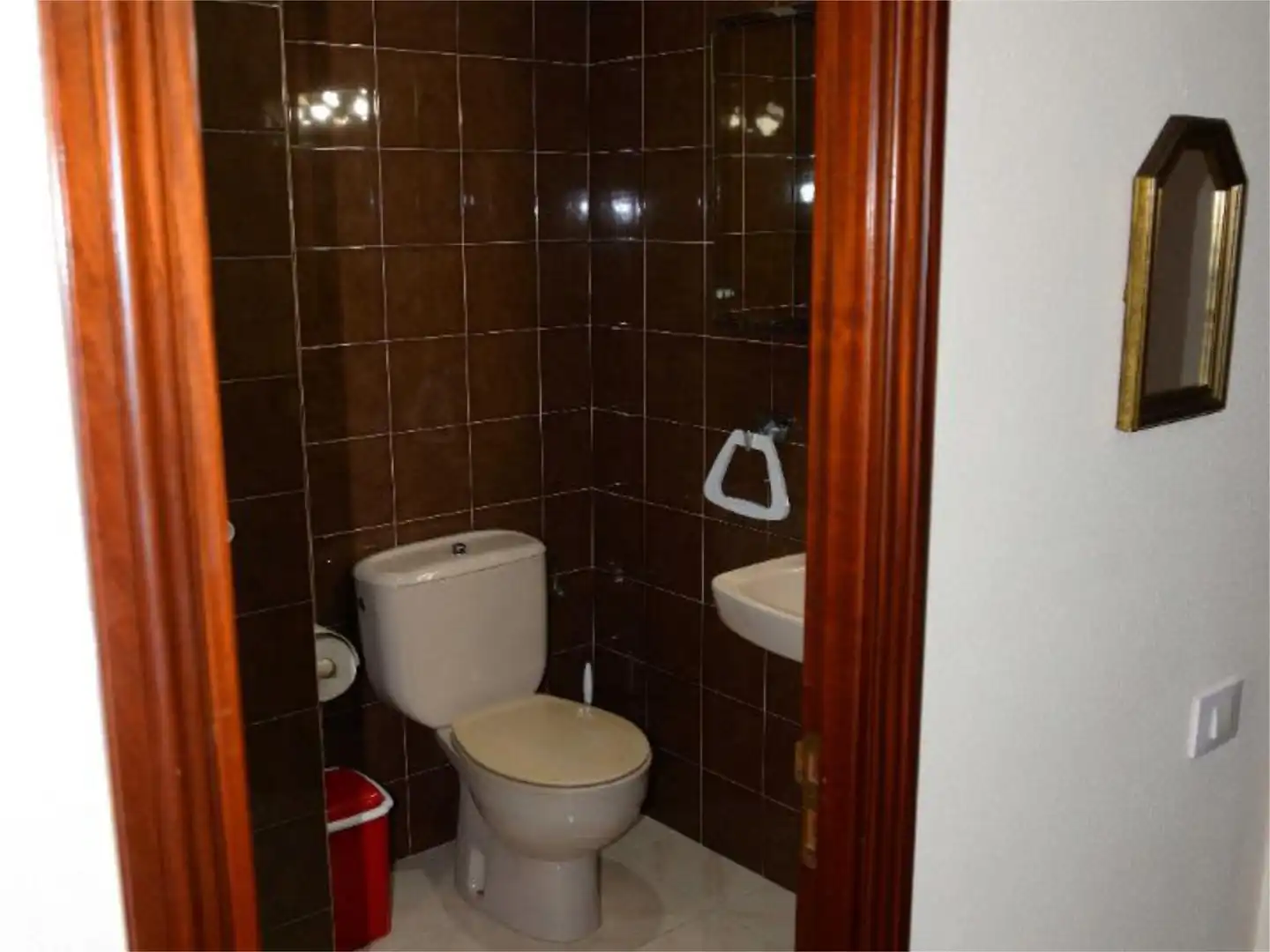 Badezimmer von Wohnung zur Miete in Oviedo  mit Heizung, Parkett und Möbliert