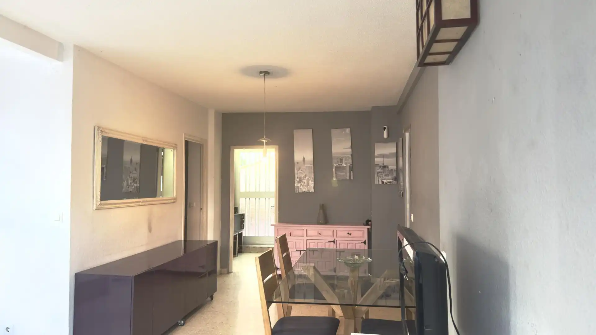 Flat for sale in Avinguda Rei Jaume I, Foietes Dining room of Flat for sale in Benidorm with Air Conditioner, Terrace and Furnished