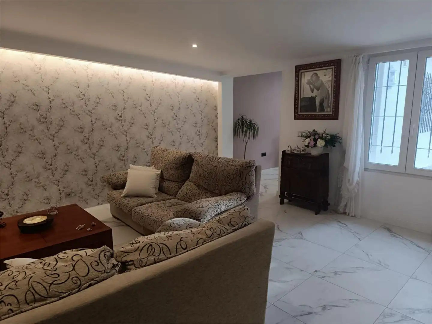 Houses for sale in Carrer Serra del Cid, 16, Pueblo - Urbanizaciones Living room of Houses for sale in L'Alfàs del Pi with Air Conditioner and Terrace
