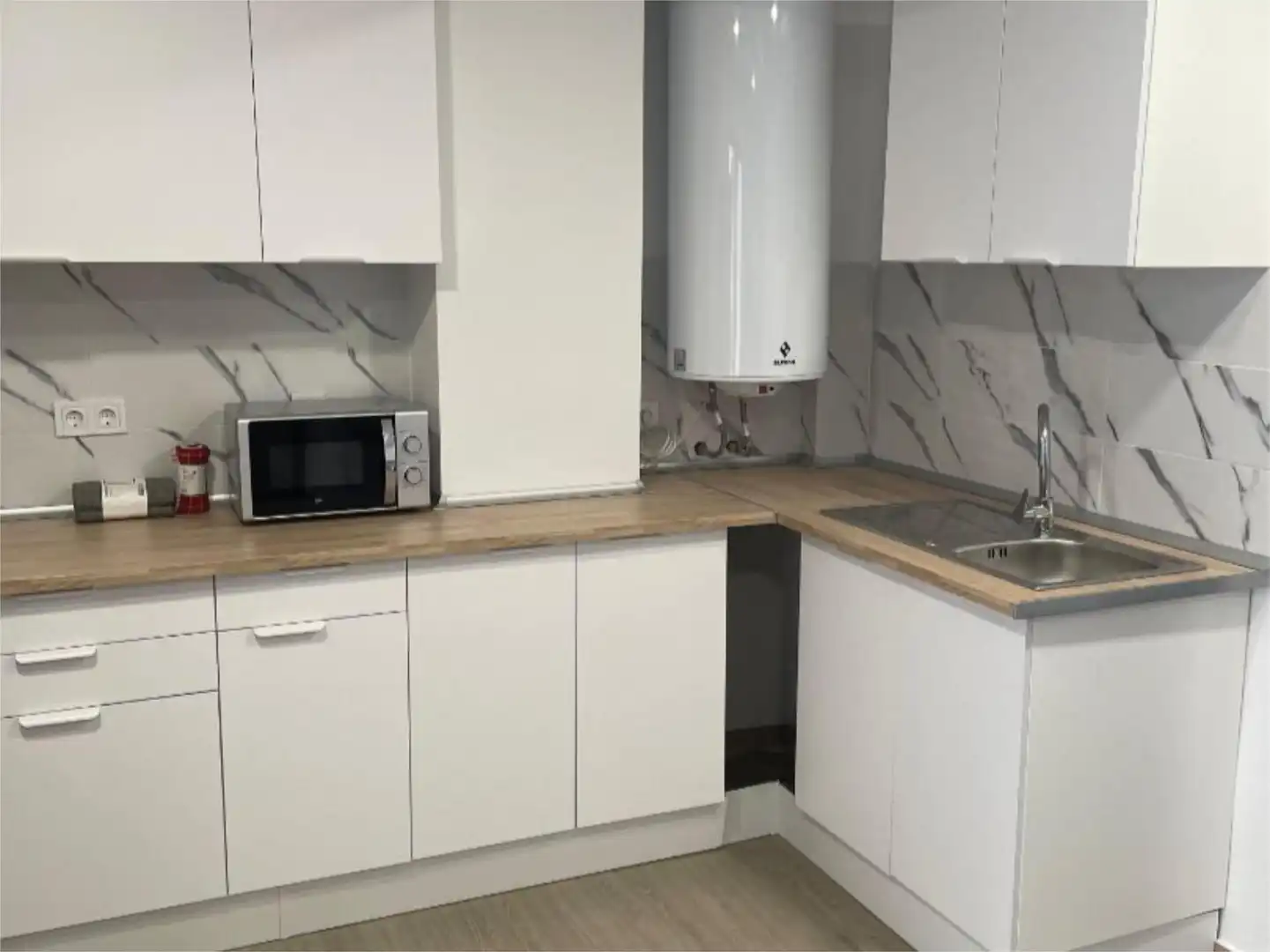 Habitación en Carrer Echegaray, 3, Centre - Zona Alta Cocina de Piso para compartir en Alcoy / Alcoi con Trastero y Amueblado