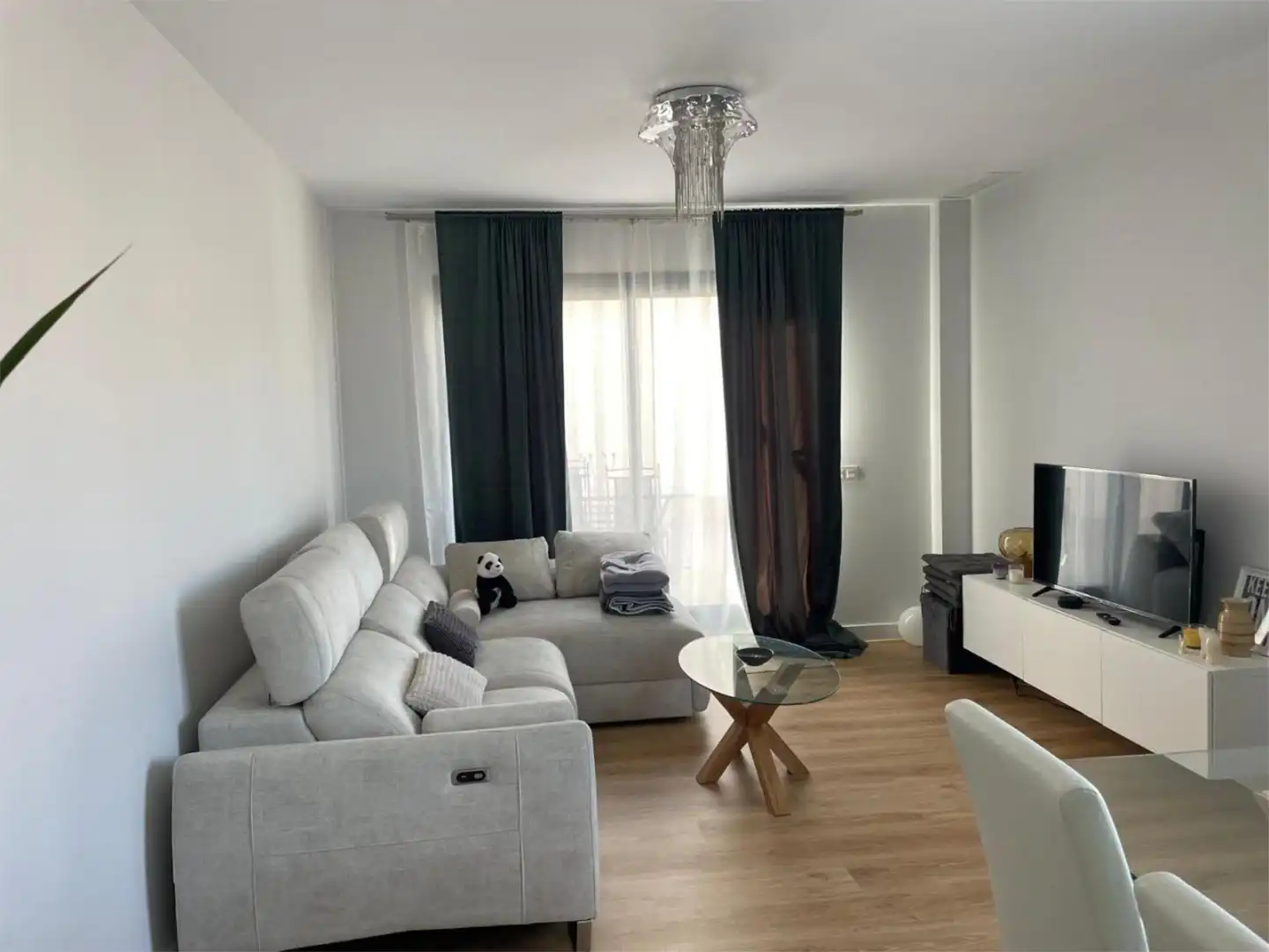 Living room of Flat for rent in Málaga  with Air Conditioner, Heating and Terrace