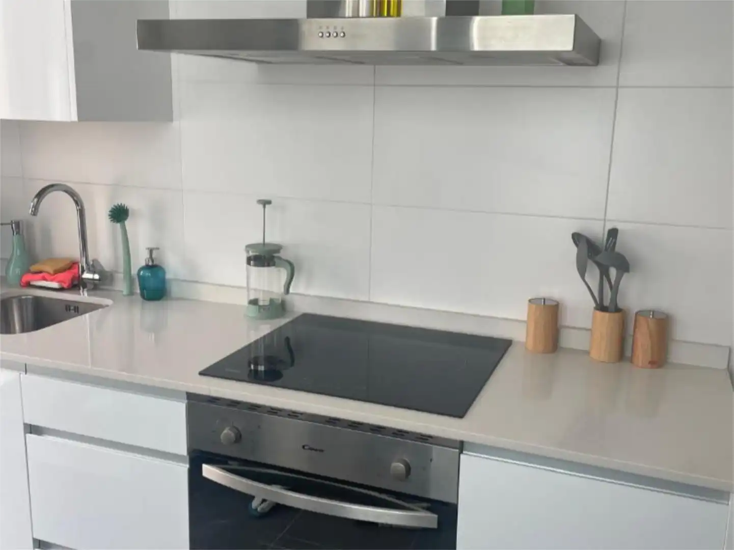 Kitchen of Flat for rent in Málaga  with Air Conditioner, Heating and Terrace