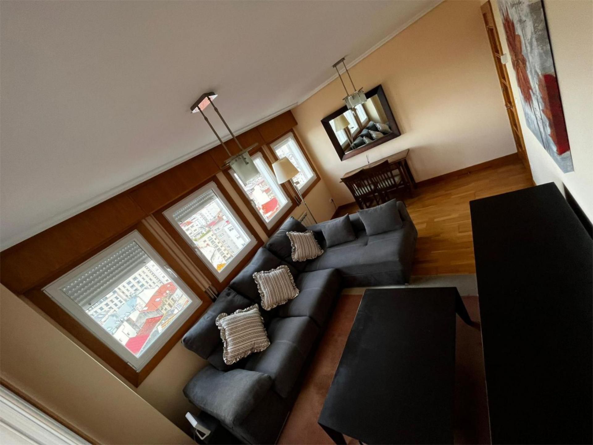 Living room of Flat to rent in Vigo   with Heating, Storage room and Furnished