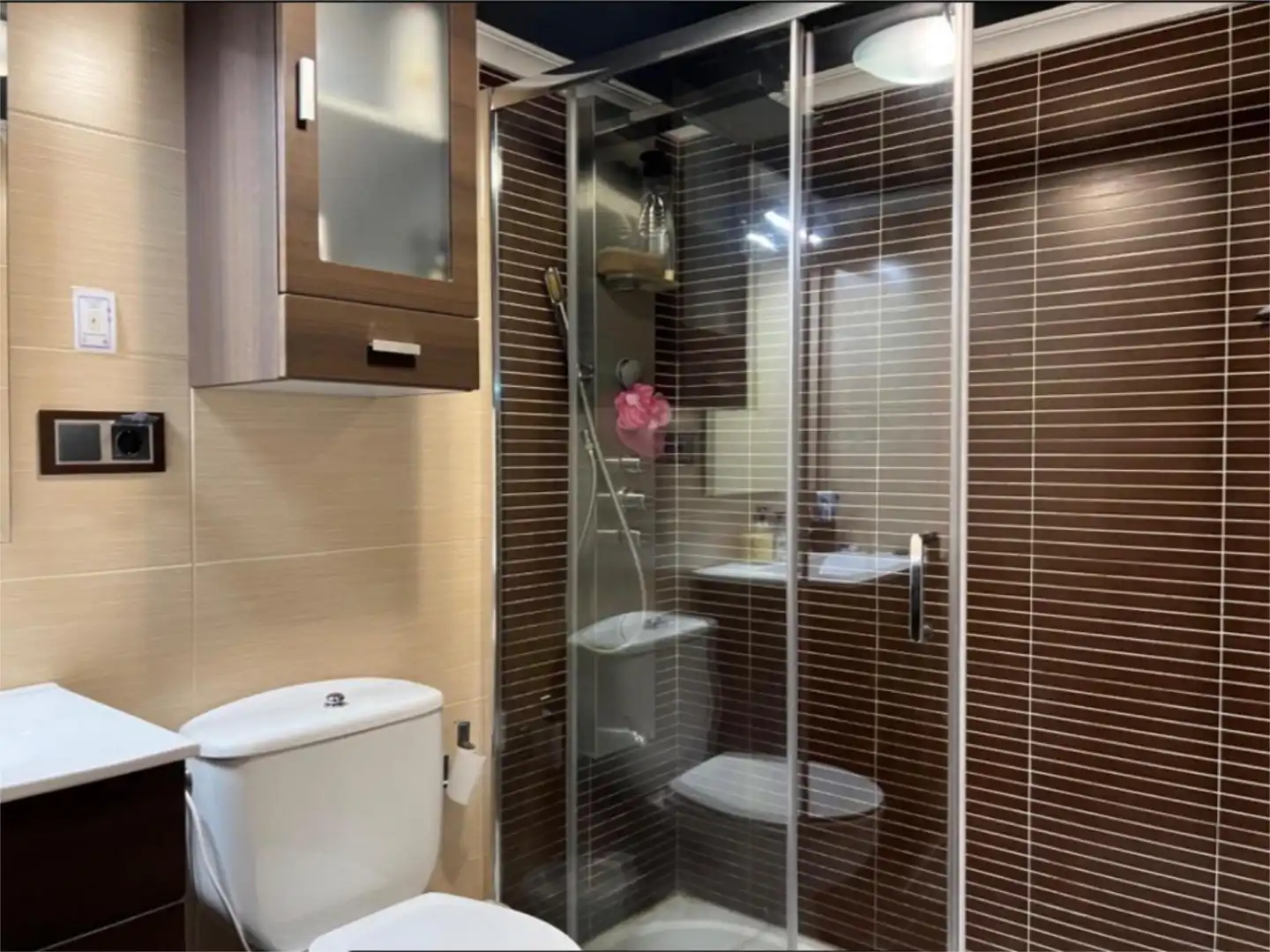 Bathroom of Flat for sale in O Pereiro de Aguiar   with Heating, Private garden and Parquet flooring