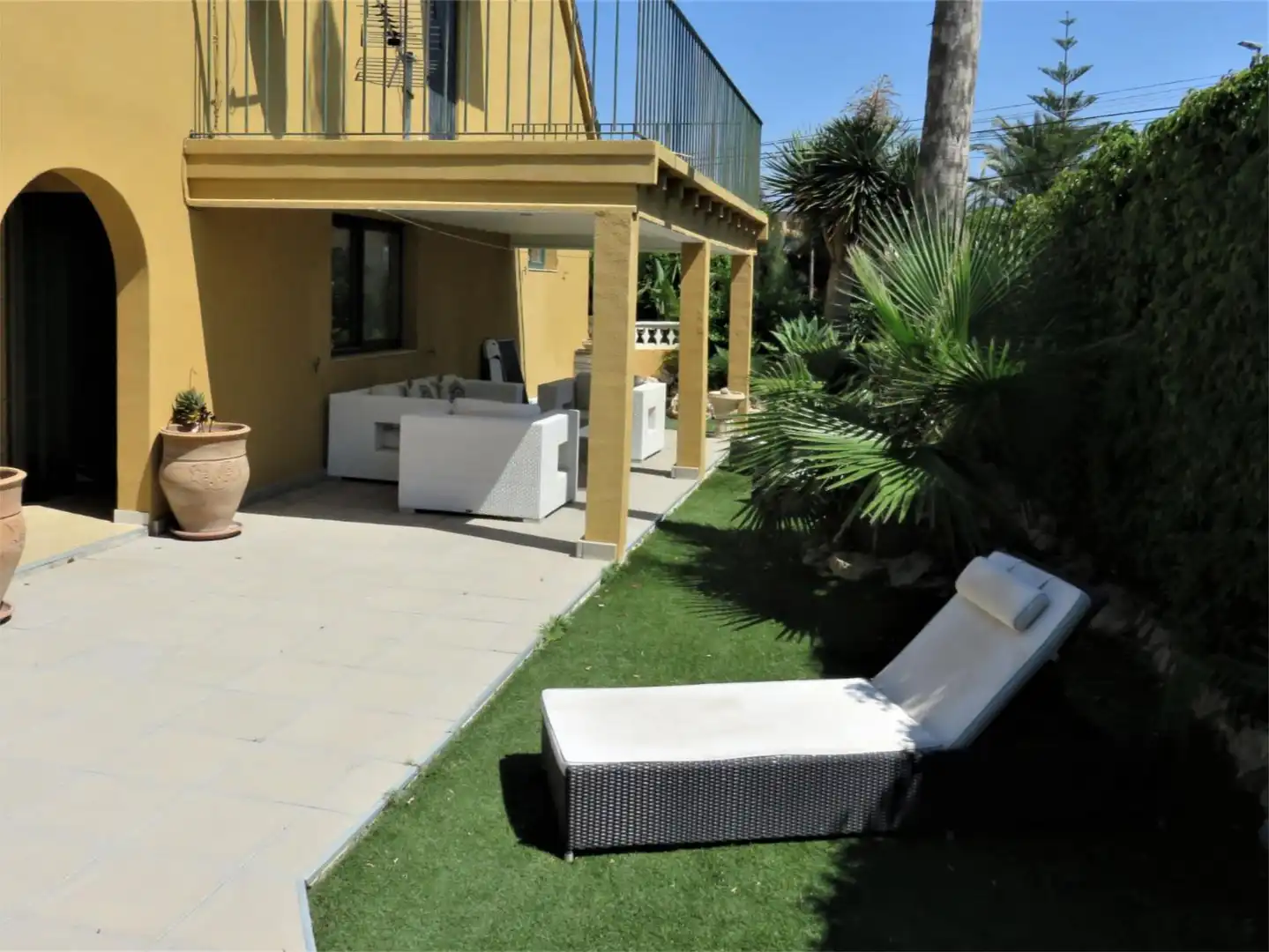 Casa o chalet de alquiler en Carrer Andròmeda, 26, L'Albir Terraza de Casa o chalet de alquiler en L'Alfàs del Pi con Aire acondicionado, Calefacción y Jardín privado