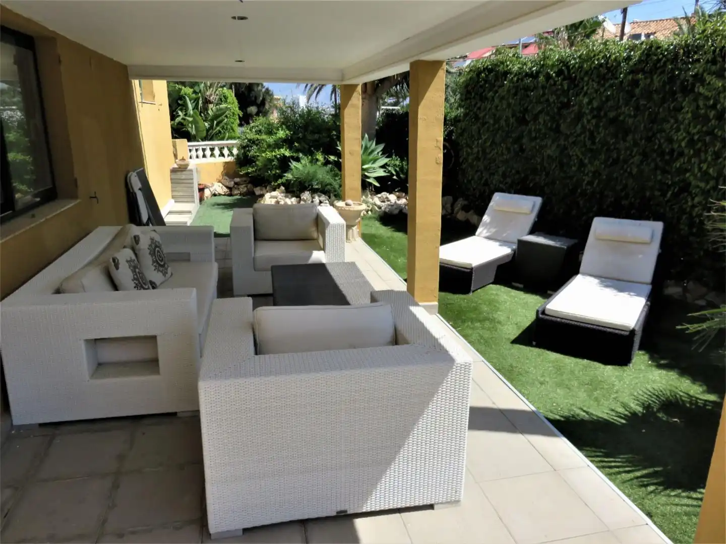 Casa o chalet de alquiler en Carrer Andròmeda, 26, L'Albir Terraza de Casa o chalet de alquiler en L'Alfàs del Pi con Aire acondicionado, Calefacción y Jardín privado