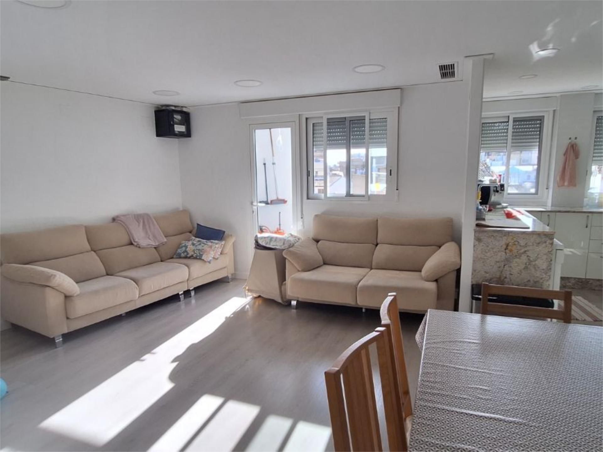 Sala de estar de Piso en venta en Algemesí con Aire acondicionado, Trastero y Amueblado