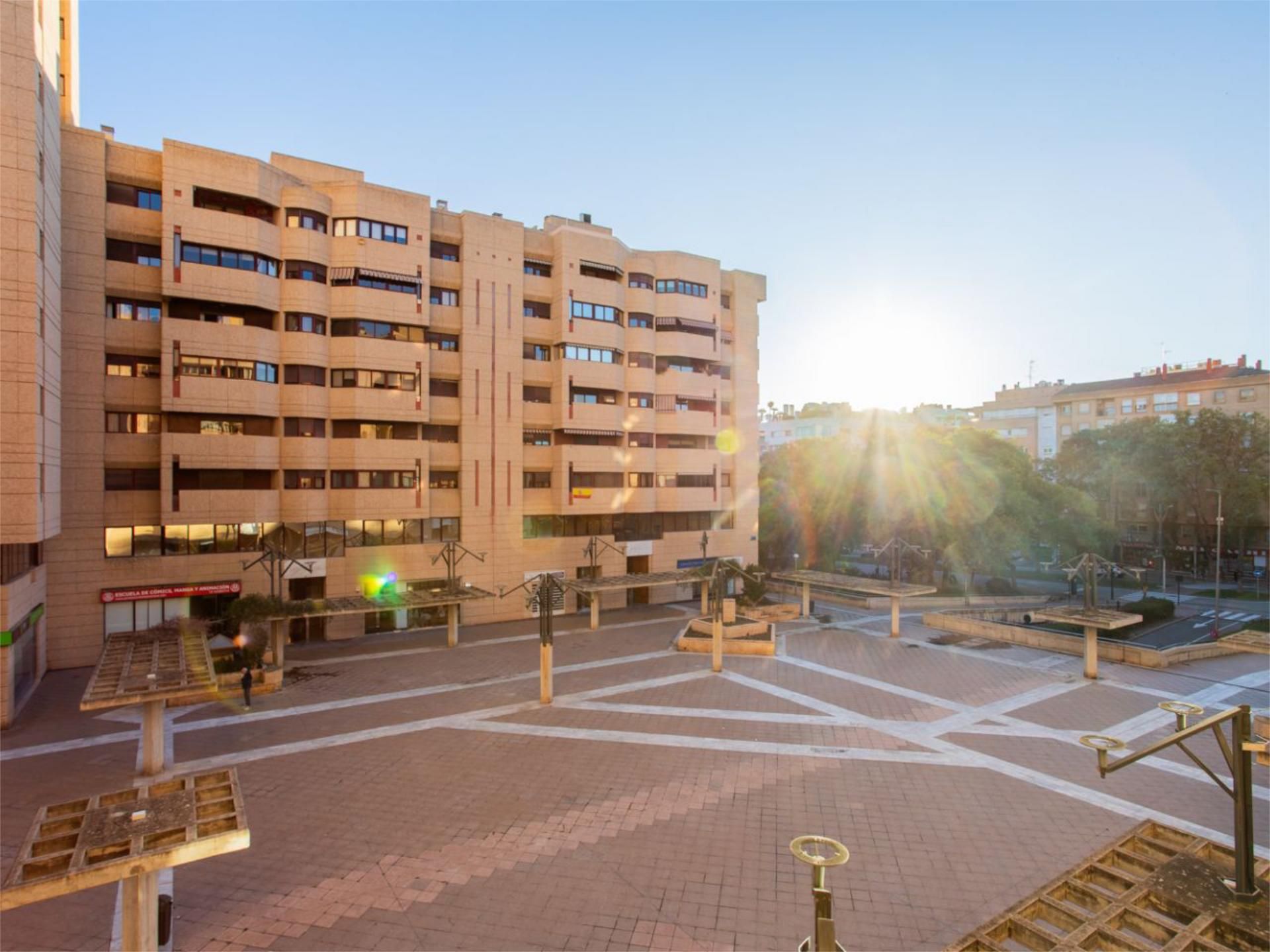 Vista exterior de Piso en venta en  Murcia Capital con Aire acondicionado, Calefacción y Trastero