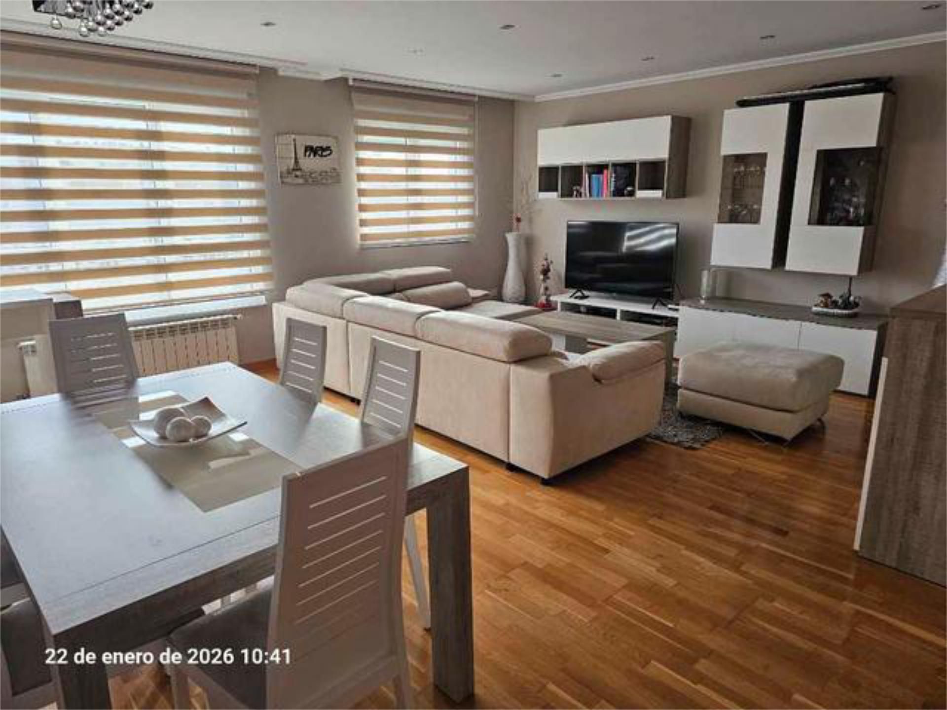 Living room of Flat for sale in Lugo Capital  with Heating, Terrace and Storage room