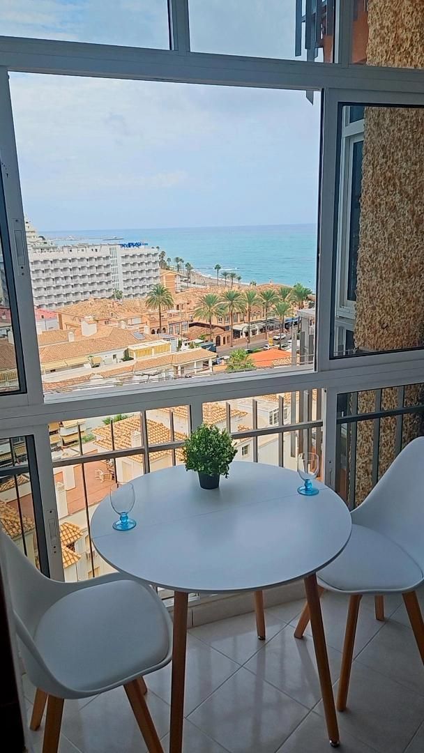 Exterior view of Flat to rent in Benalmádena  with Air Conditioner, Heating and Terrace