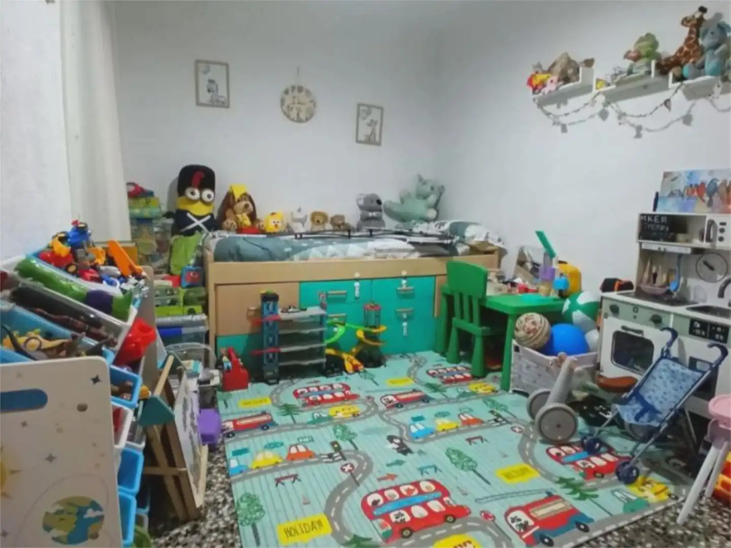 Wohnung zum Verkauf in Ronda de Sant Ramon, 76, Marianao Schlafzimmer von Wohnung zum Verkauf in Sant Boi de Llobregat mit Klimaanlage und Terrasse