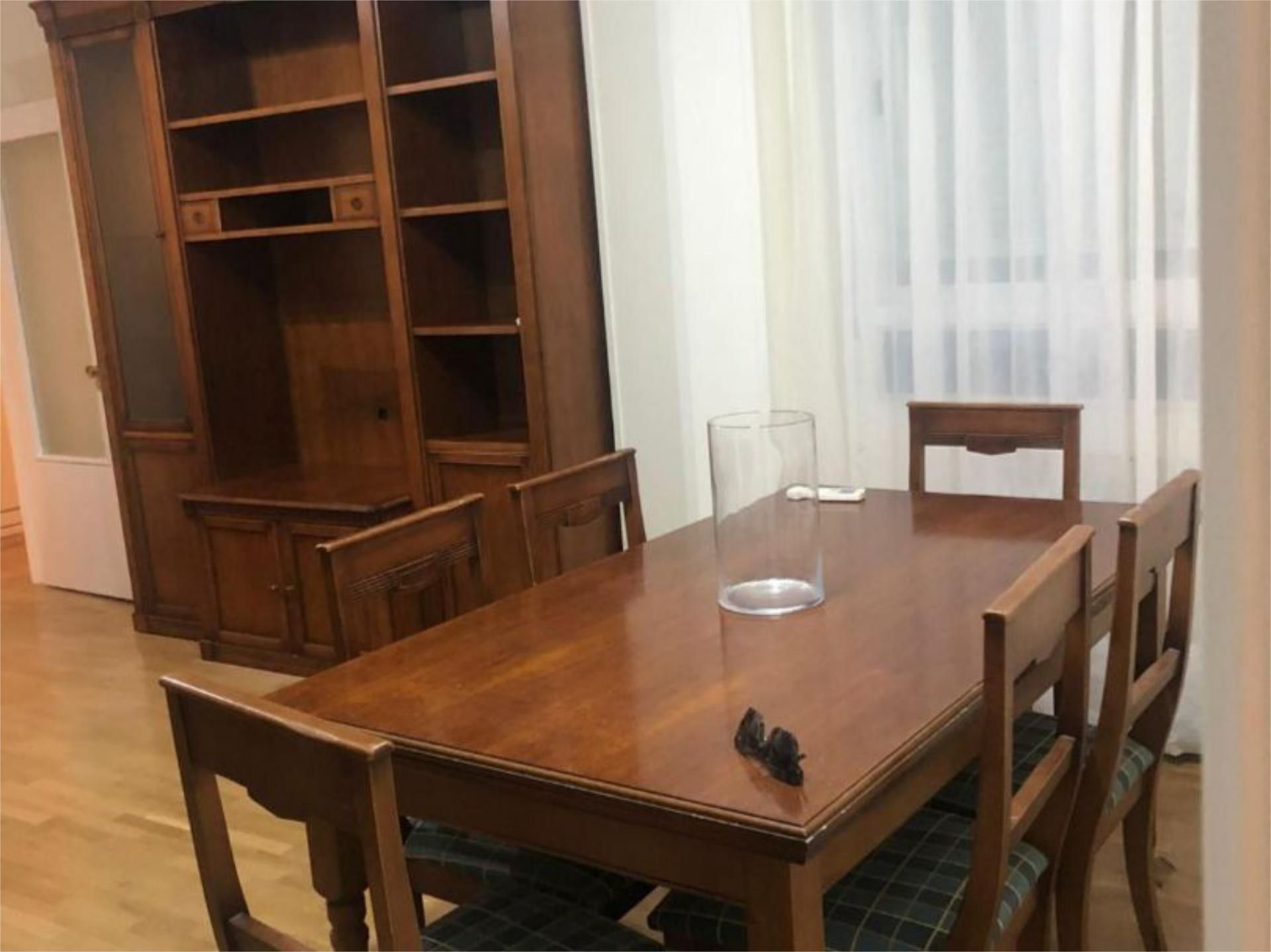 Dining room of Flat to rent in  Madrid Capital  with Air Conditioner