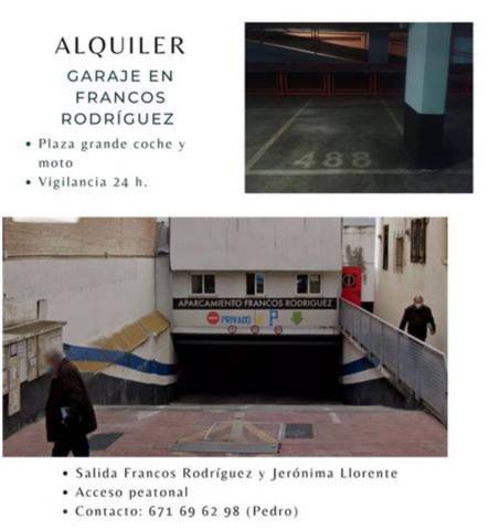 Garaje en Alquiler en Bellas Vistas