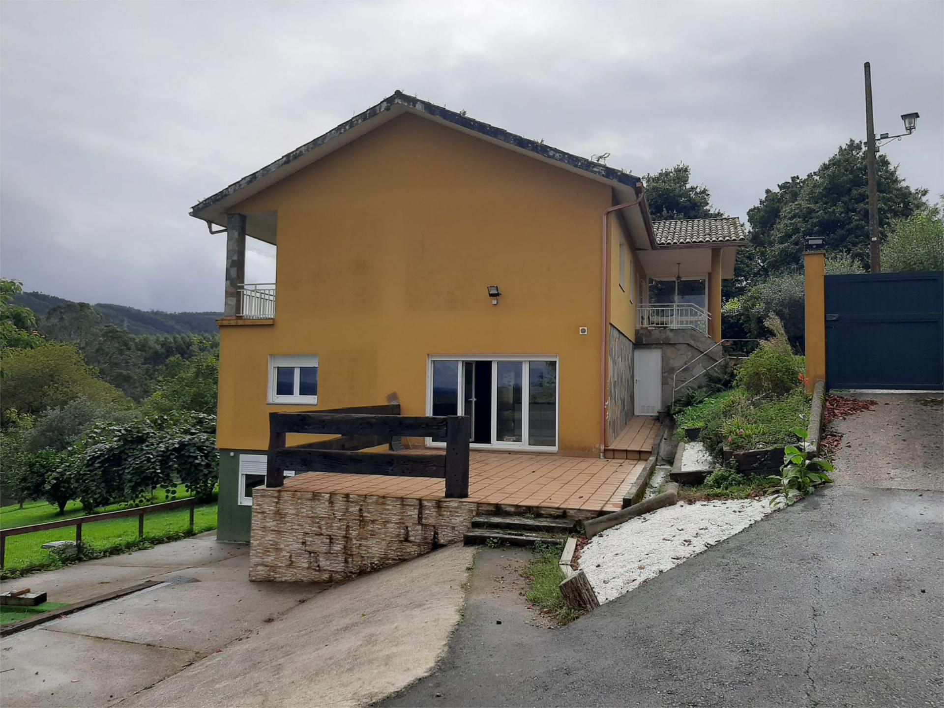 Exterior view of House or chalet for sale in Abegondo  with Terrace, Swimming Pool and Balcony