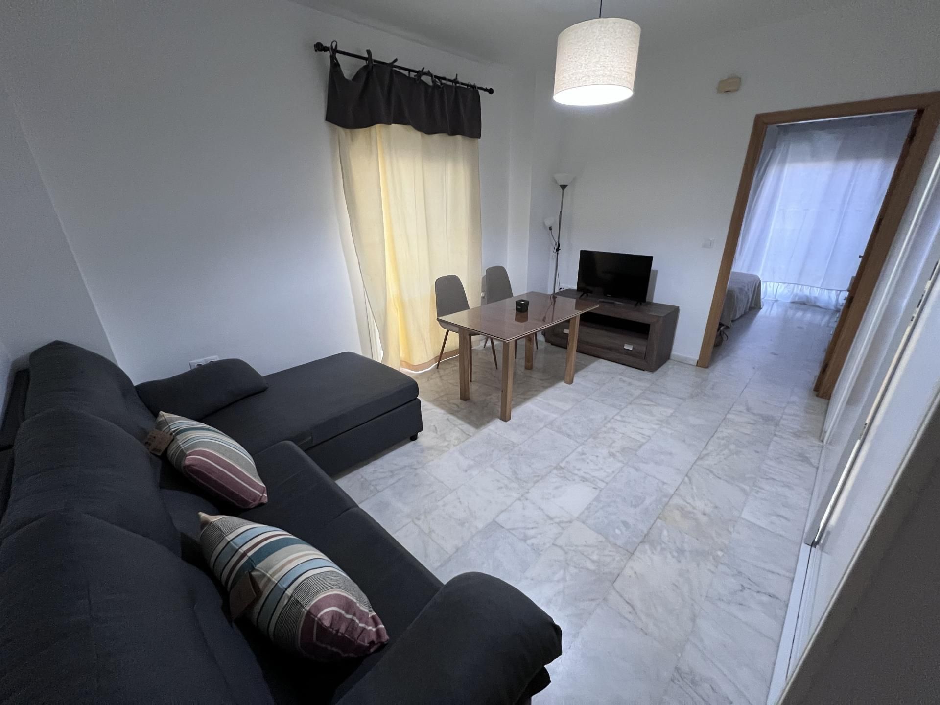 Living room of Apartment to rent in Don Benito  with Air Conditioner, Heating and Storage room