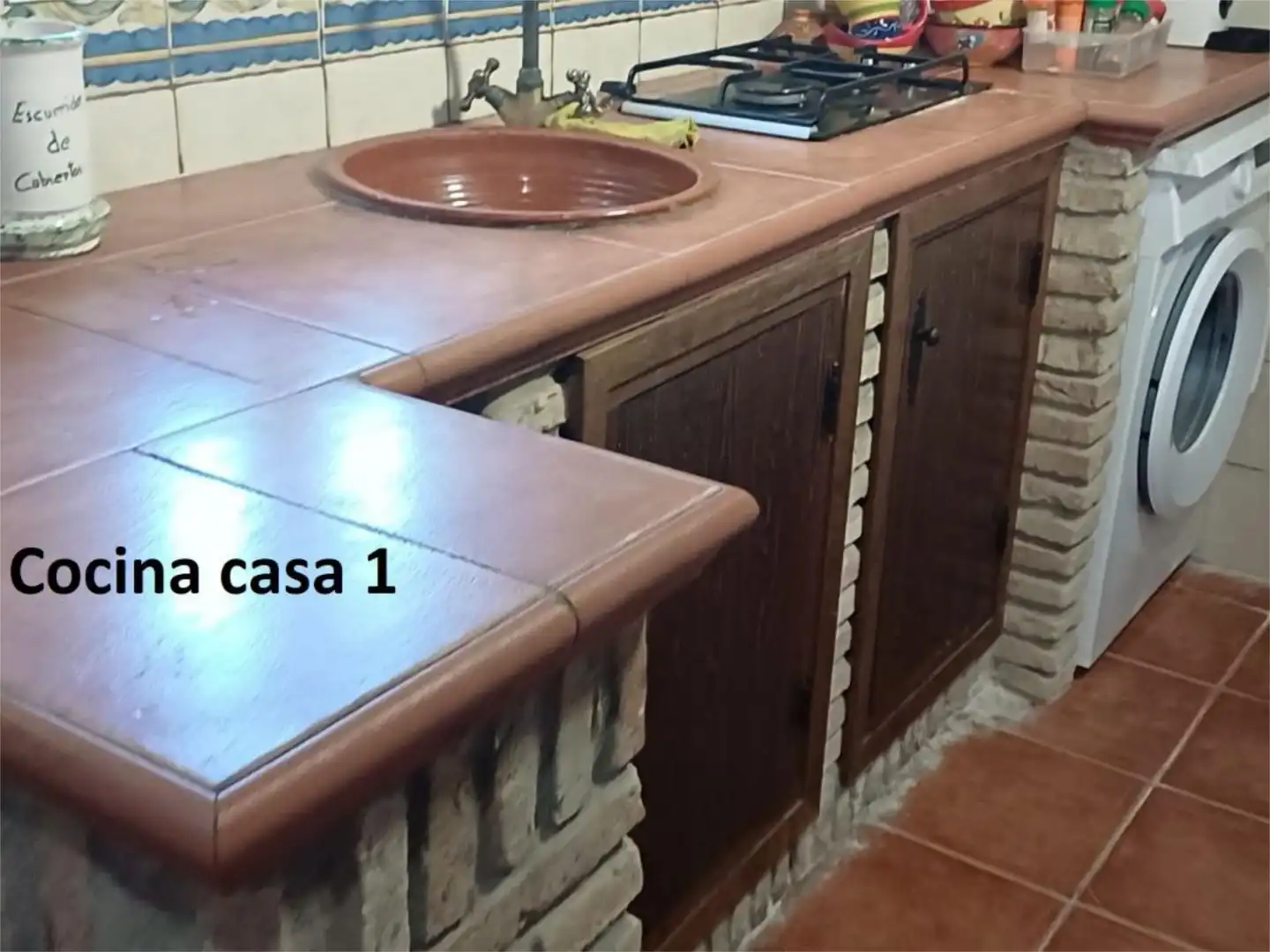 Wohnung zum Verkauf in Camino de Guerrero, 56, El Palmar Küche von Wohnung zum Verkauf in Vejer de la Frontera mit Privatgarten, Terrasse und Abstellraum