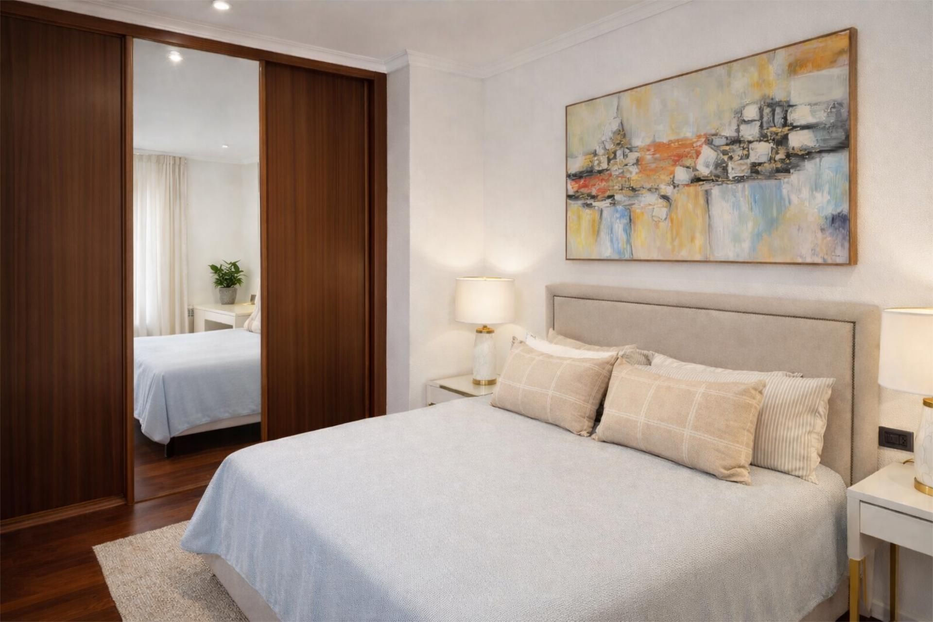 Flat to rent in Rúa Parque de San Lázaro, 2, Ourense Capital Bedroom of Flat to rent in Ourense Capital with Balcony