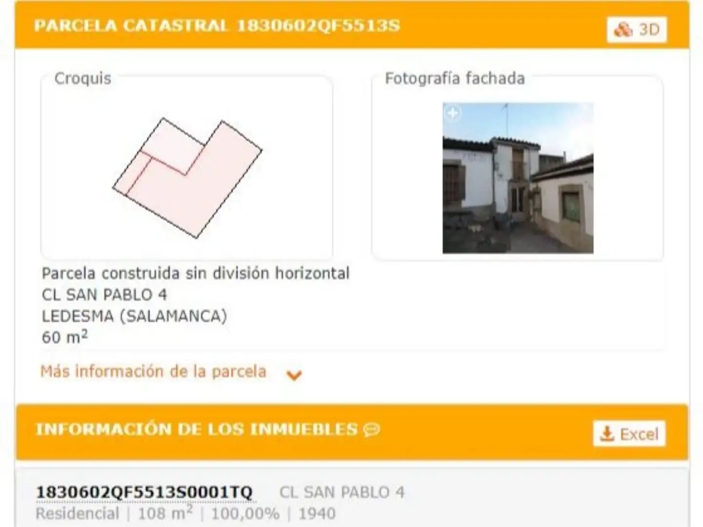 Casa adosada en venta en Calle San Pablo, 4, Ledesma Vista exterior de Casa adosada en venta en Ledesma con Terraza