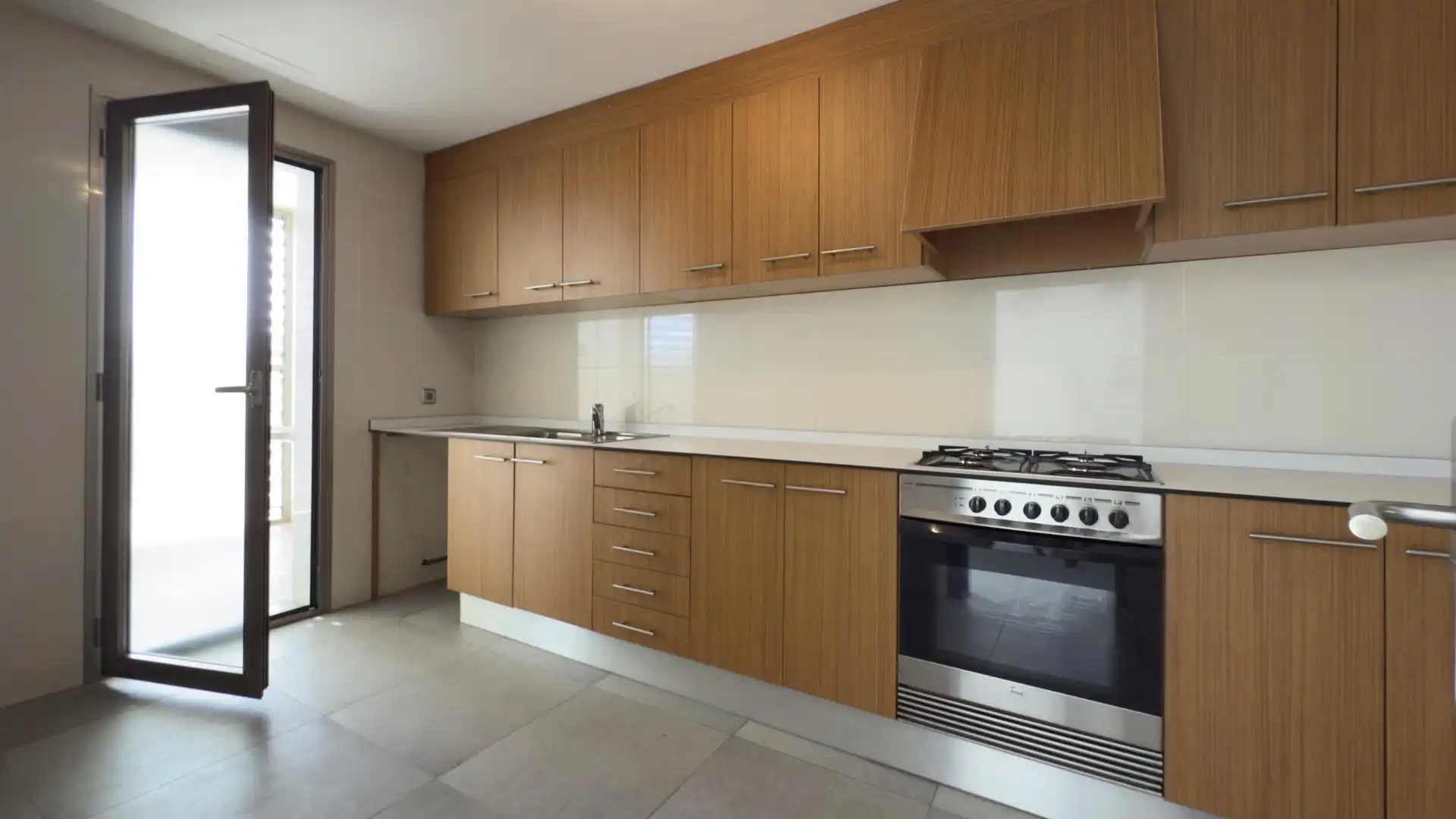 Küche von Wohnung zur Miete in Manacor mit Klimaanlage und Terrasse