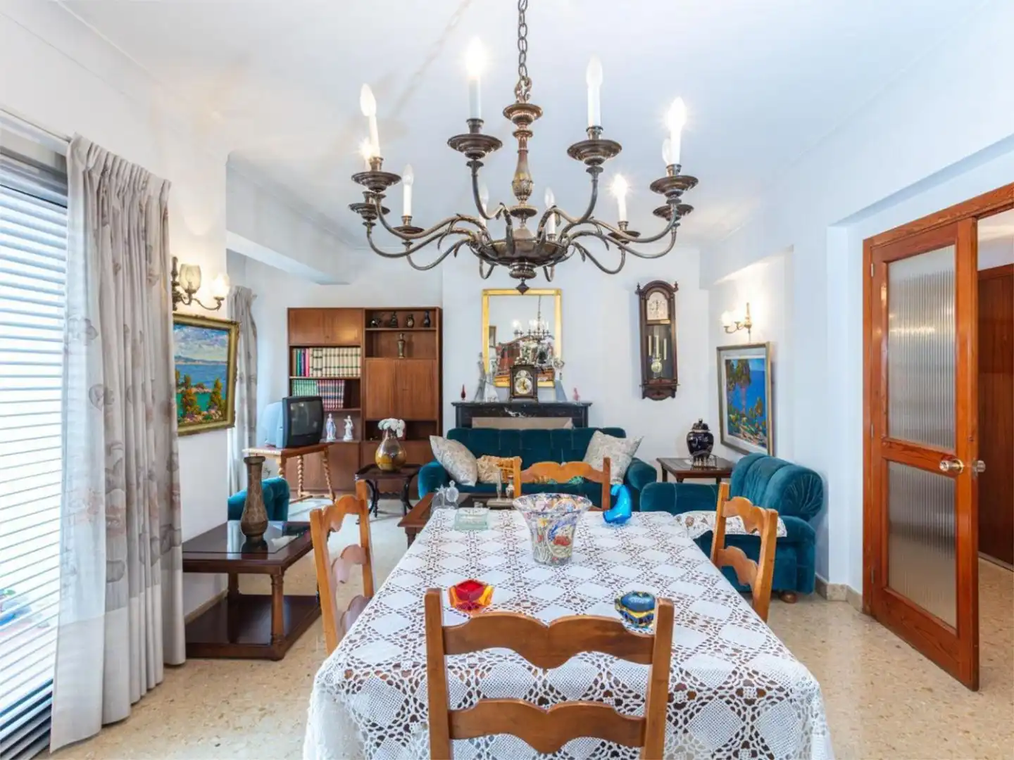 Piso en venta en Carrer de Joan Alcover, 6, Foners Comedor de Piso en venta en Palma de Mallorca con Calefacción y Balcón