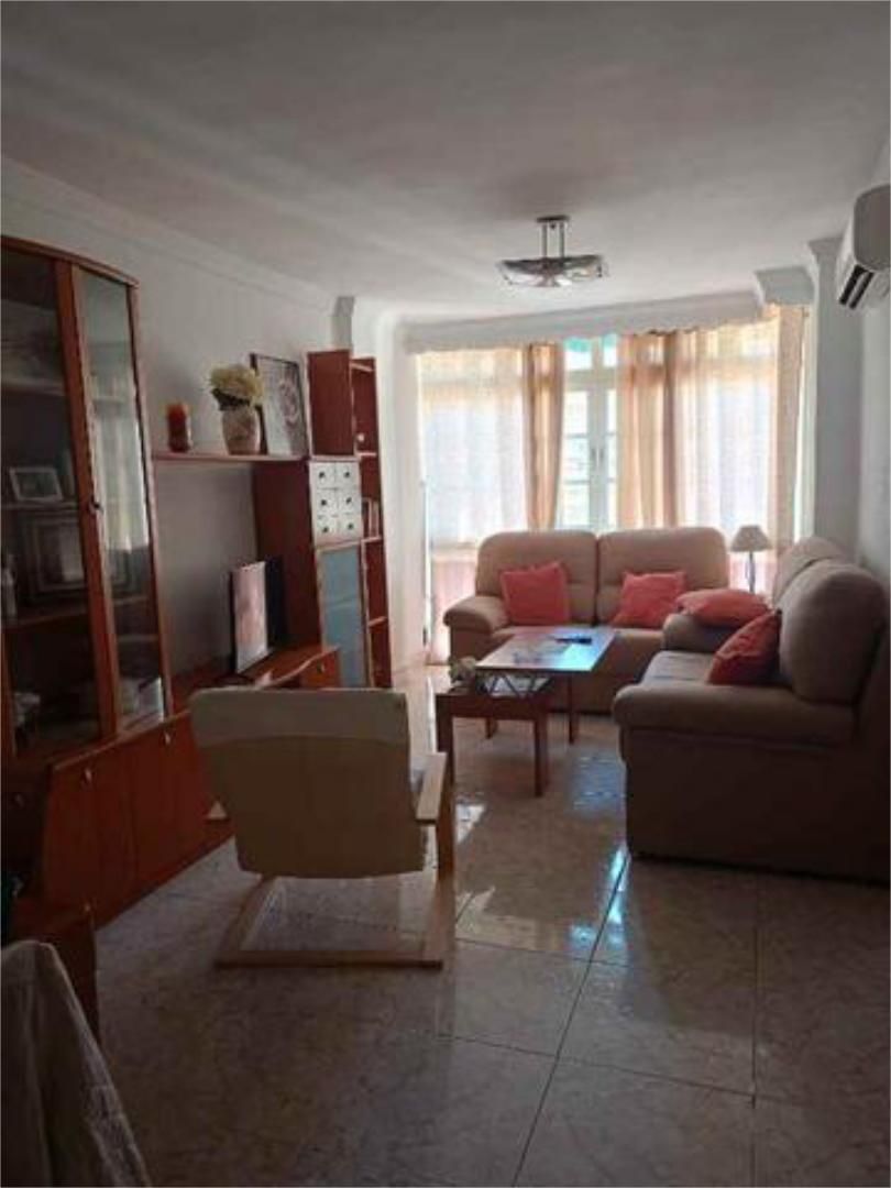 Sala de estar de Piso de alquiler en Málaga Capital con Amueblado