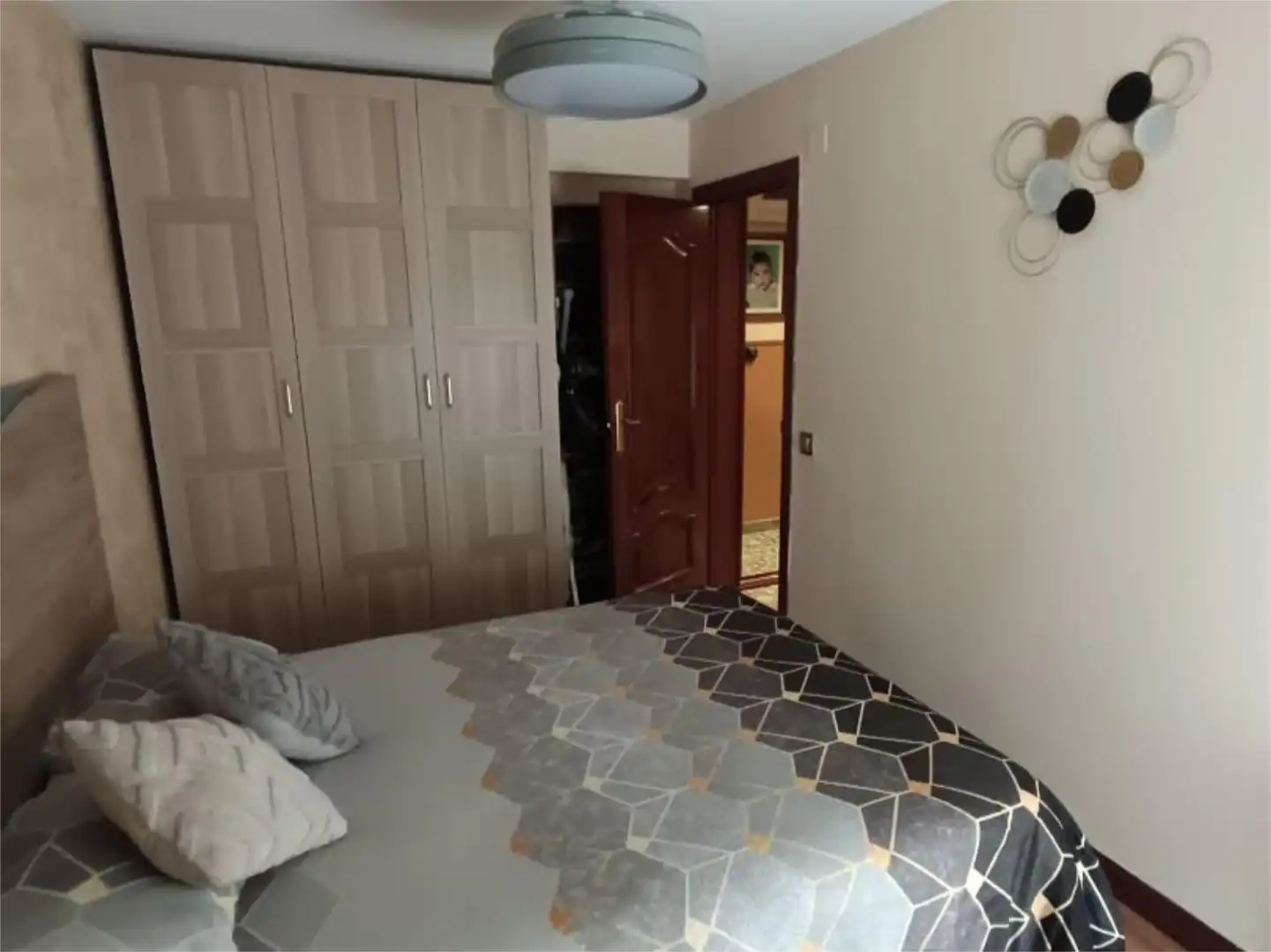 Bedroom of Flat for sale in  Madrid Capital  with Air Conditioner